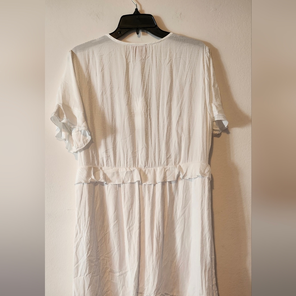 Show Me Your Mumu White Ruffle Dress - Picture 6 of 6